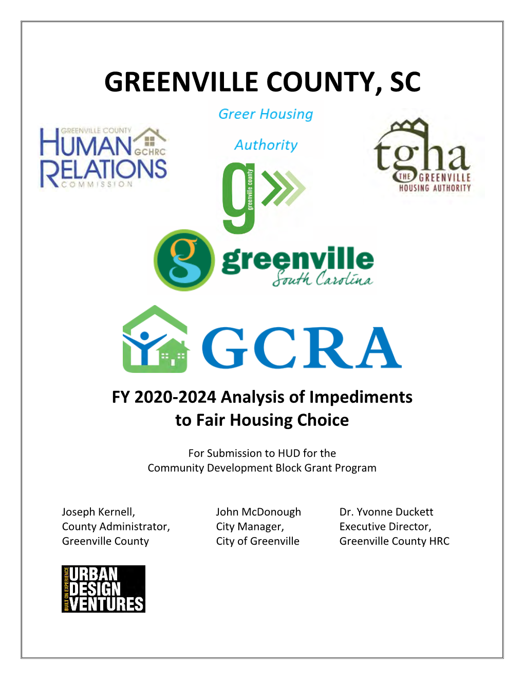 FY 2020-2024 Analysis of Impediments to Fair Housing Choice