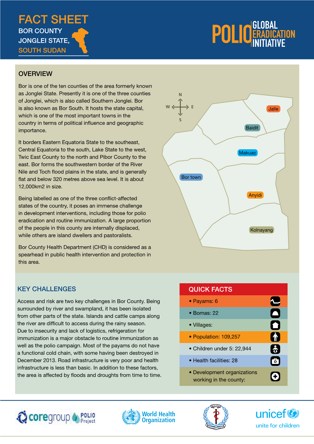 Bor County Jonglei State, South Sudan