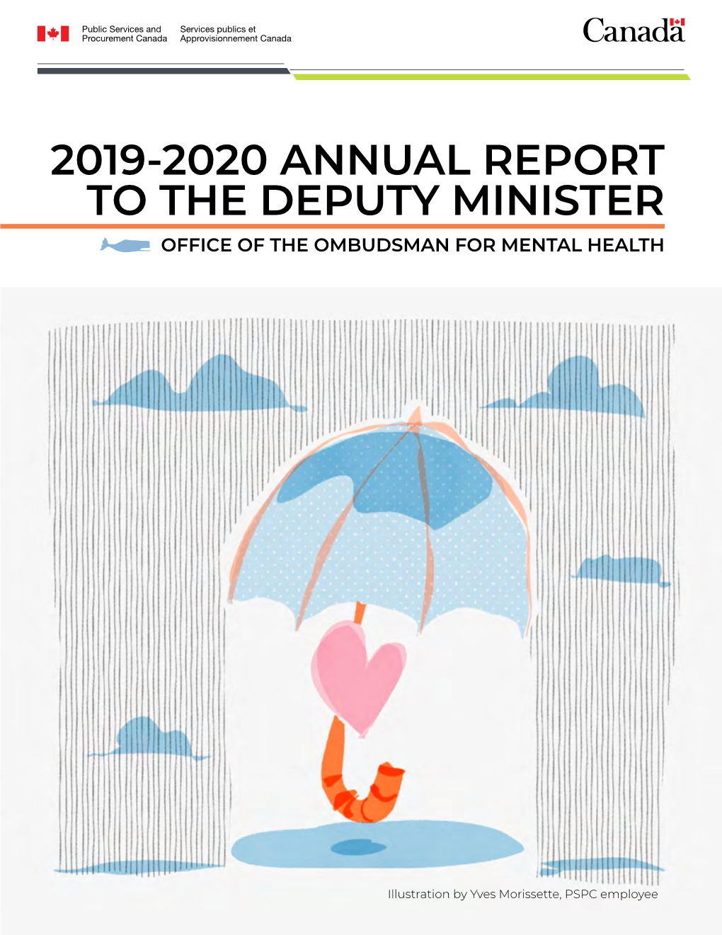2019-2020 Annual Report to the Deputy Minister Office of the Ombudsman for Mental Health