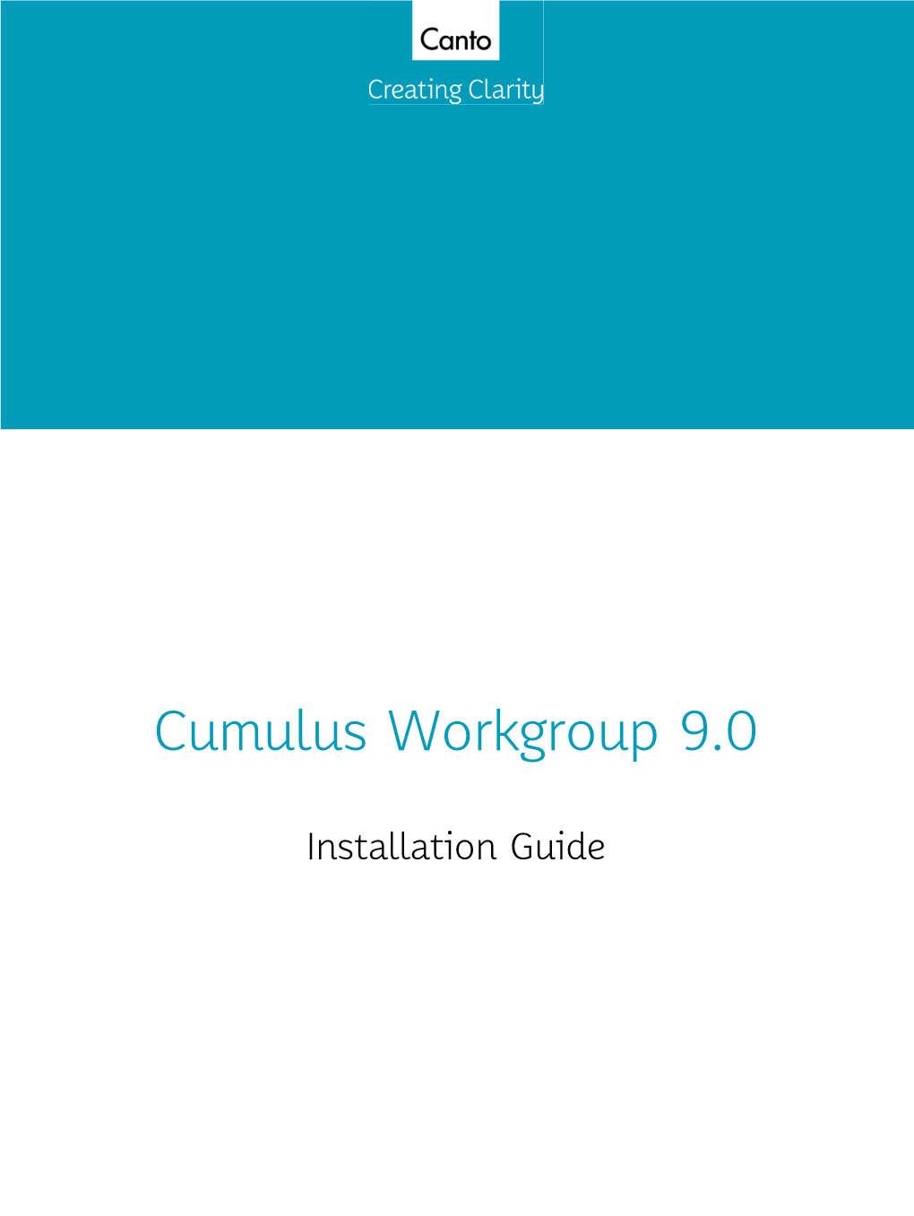 Cumulus Workgroup 9.0