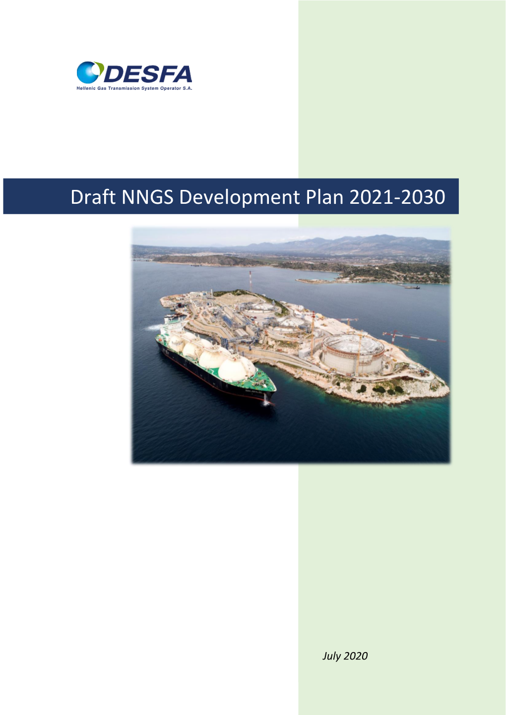 Draft NNGS Development Plan 2021-2030