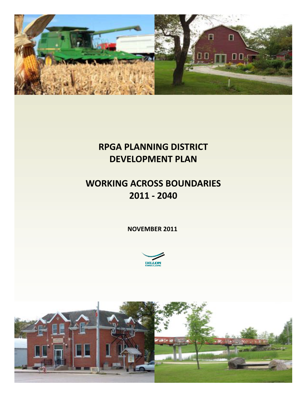 Rpga Planning District Development Plan