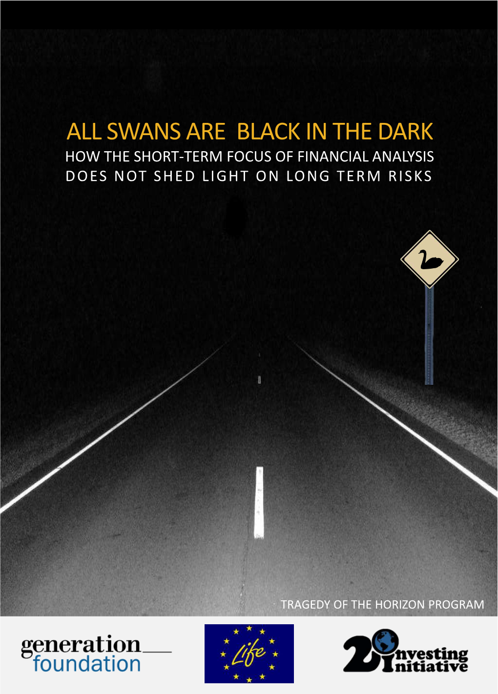 Swans Are Black in the Dark How the Short-Term Focus of Financial Analysis Does Not Shed Light on Long Term Risks