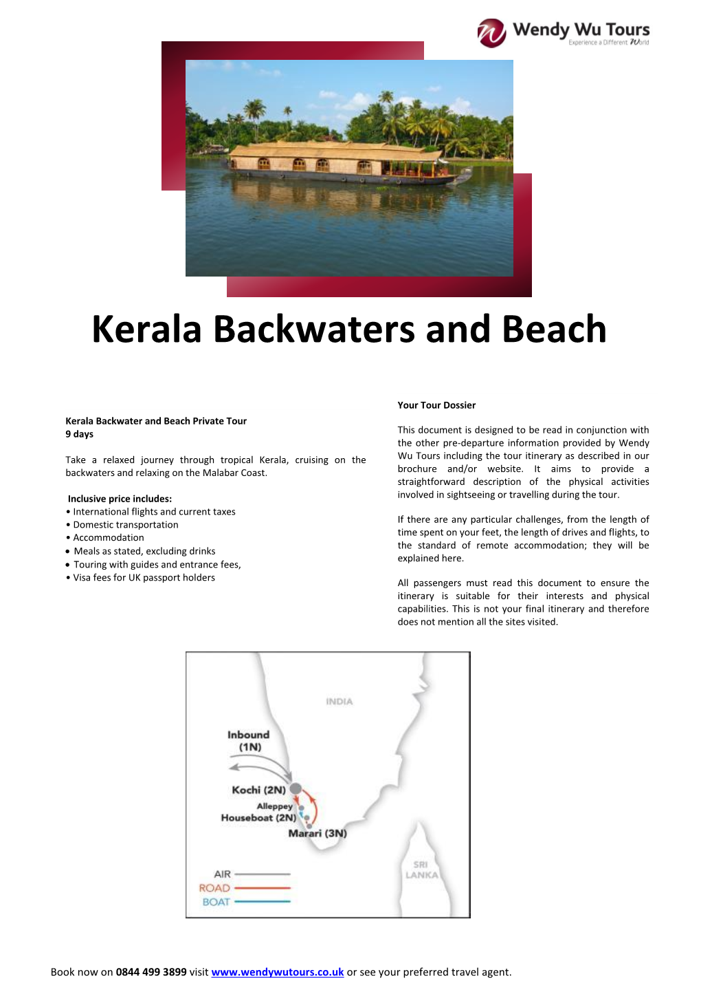 Kerala Backwaters and Beach