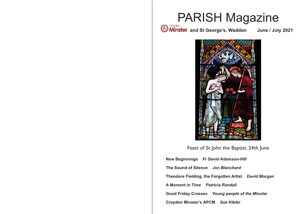 Parish Magazine June – July 2021