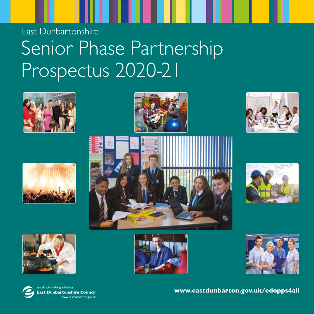 Senior Phase Partnership Prospectus 2020-21