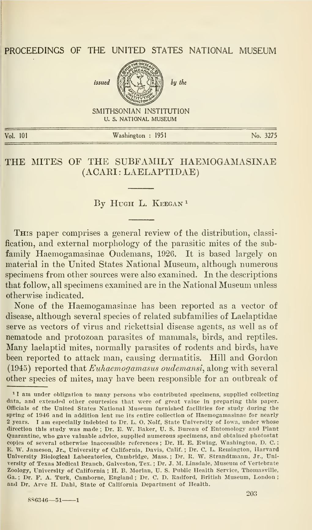 Proceedings of the United States National Museum