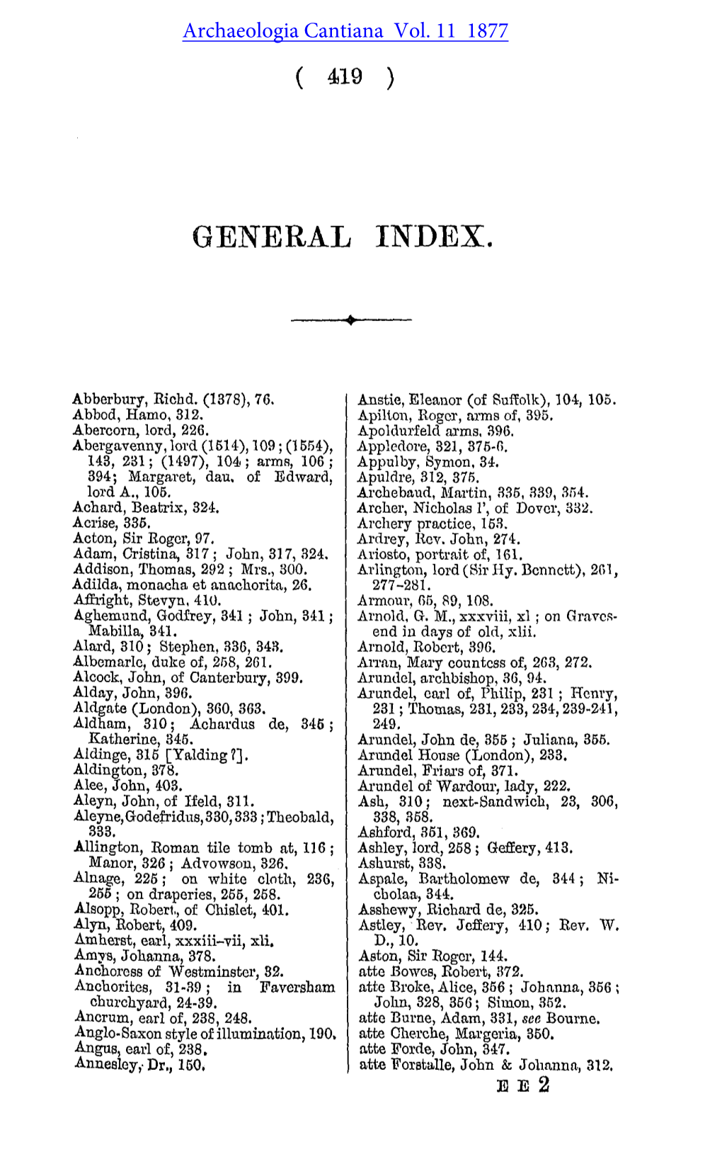 General Index