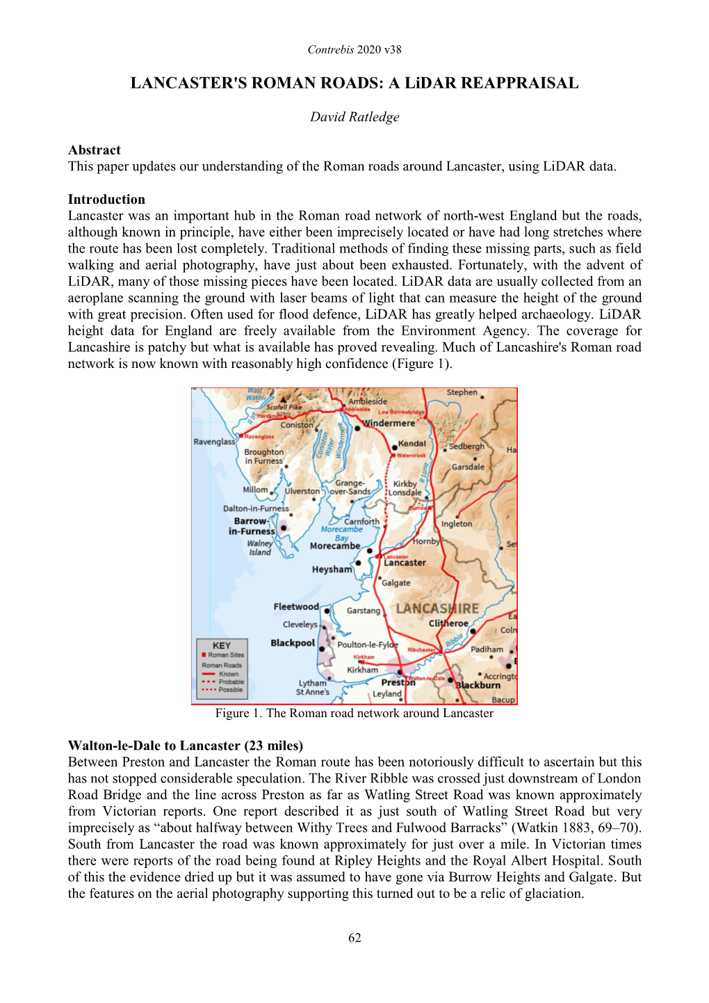 Lancashire's Roman Roads