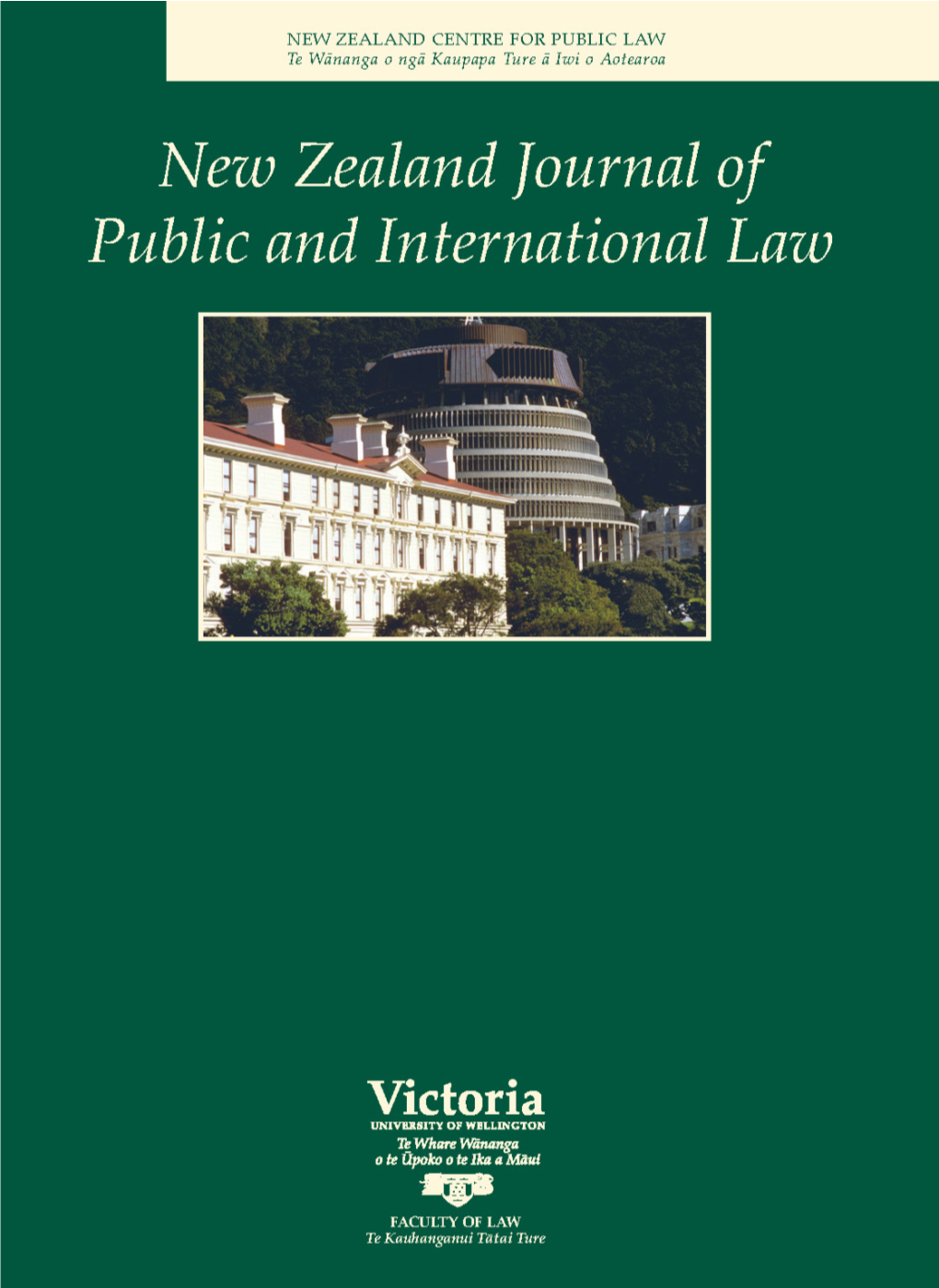 Public Law in New Zealand K J Keith