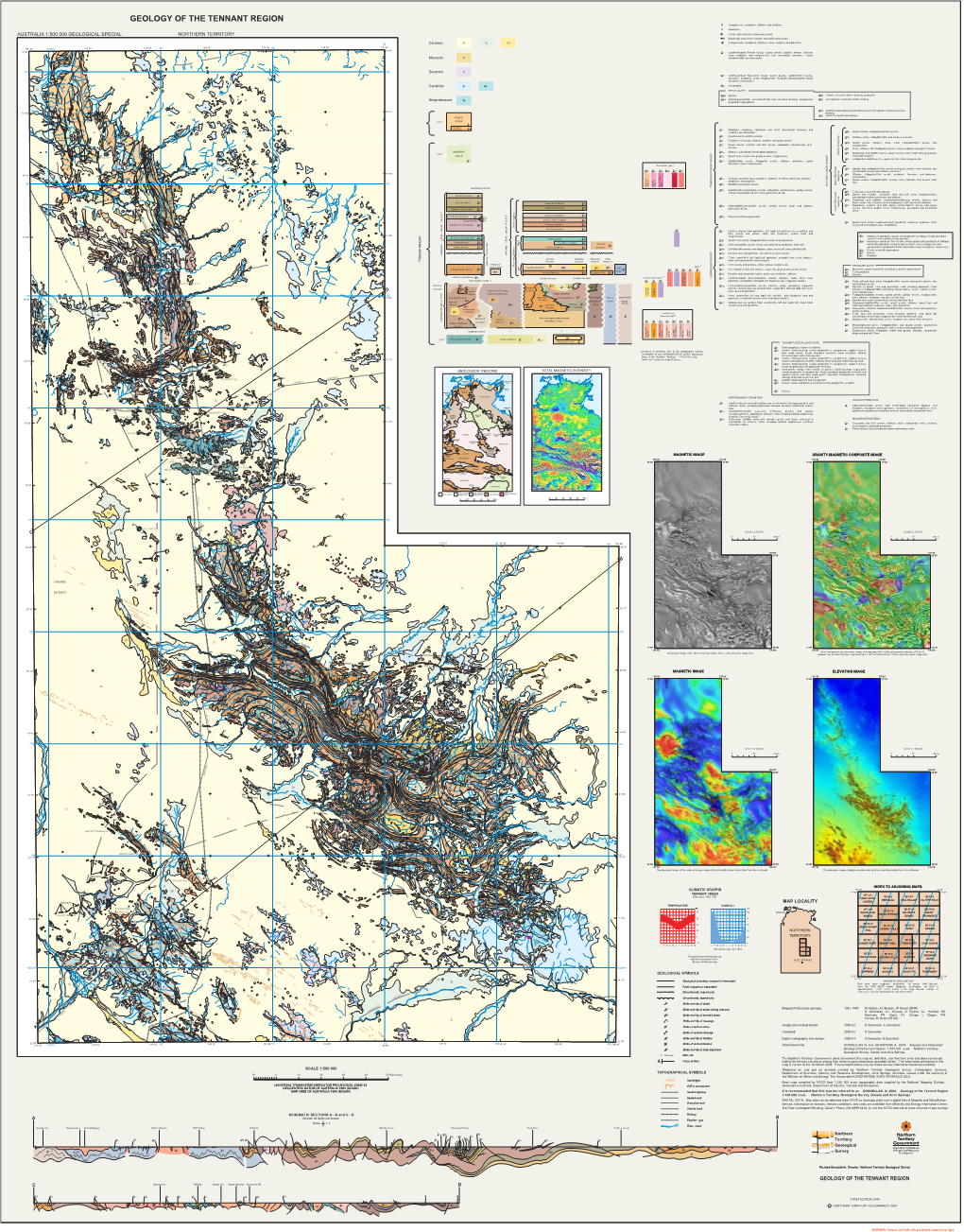 Geology of the Tennant Region