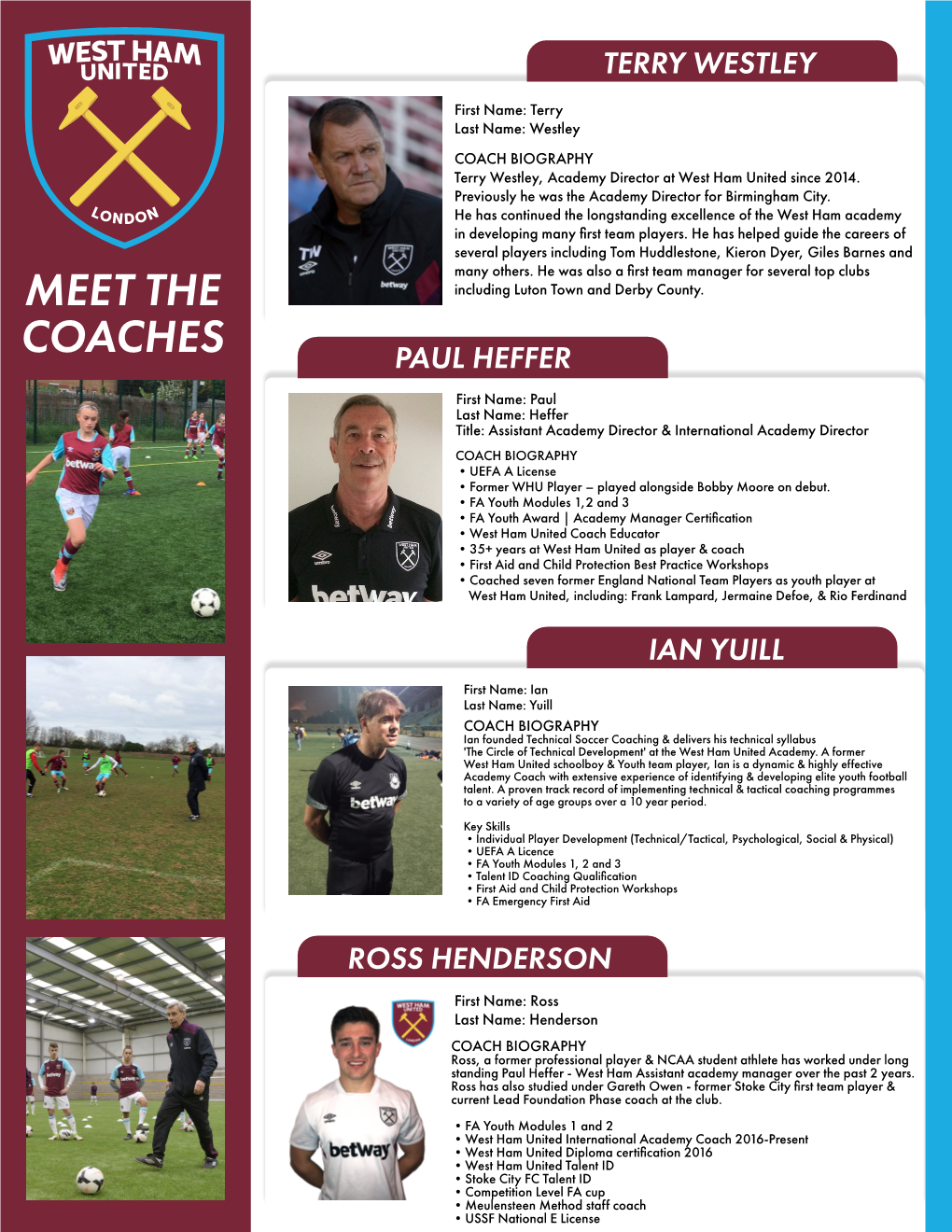 West Ham United Coaches Bio 12.Pdf