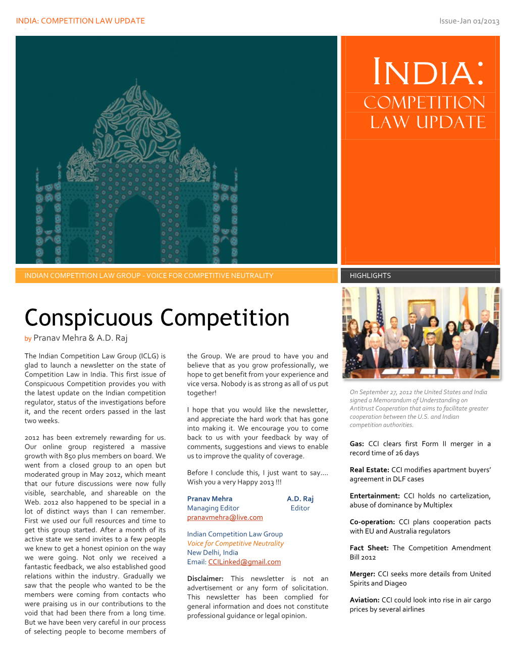 Conspicuous Competition by Pranav Mehra & A.D
