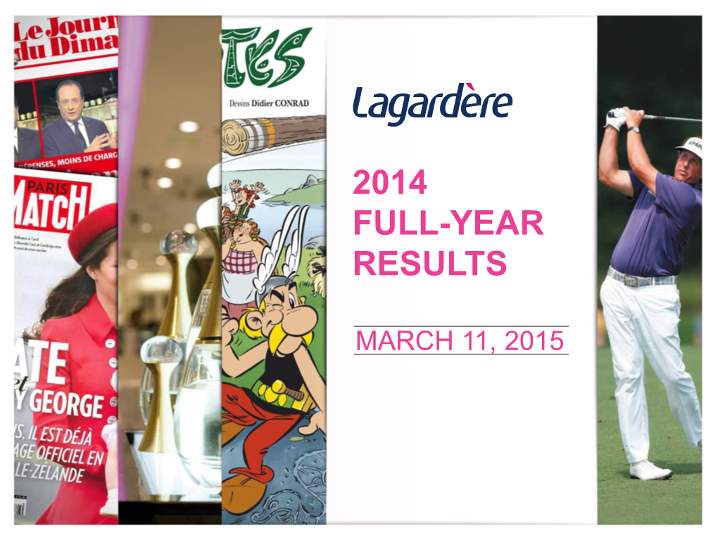 2014 Full-Year Results