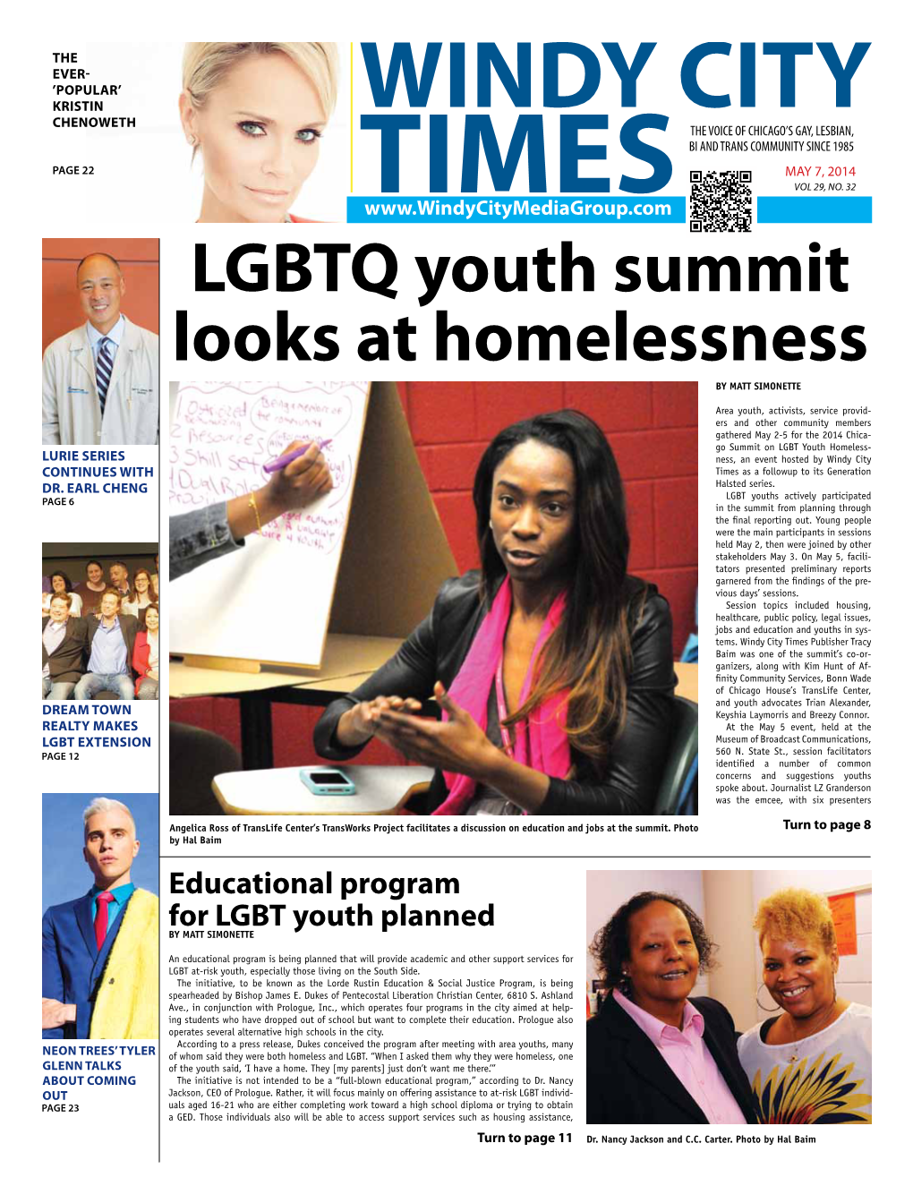 LGBTQ Youth Summit Looks at Homelessness by Matt Simonette