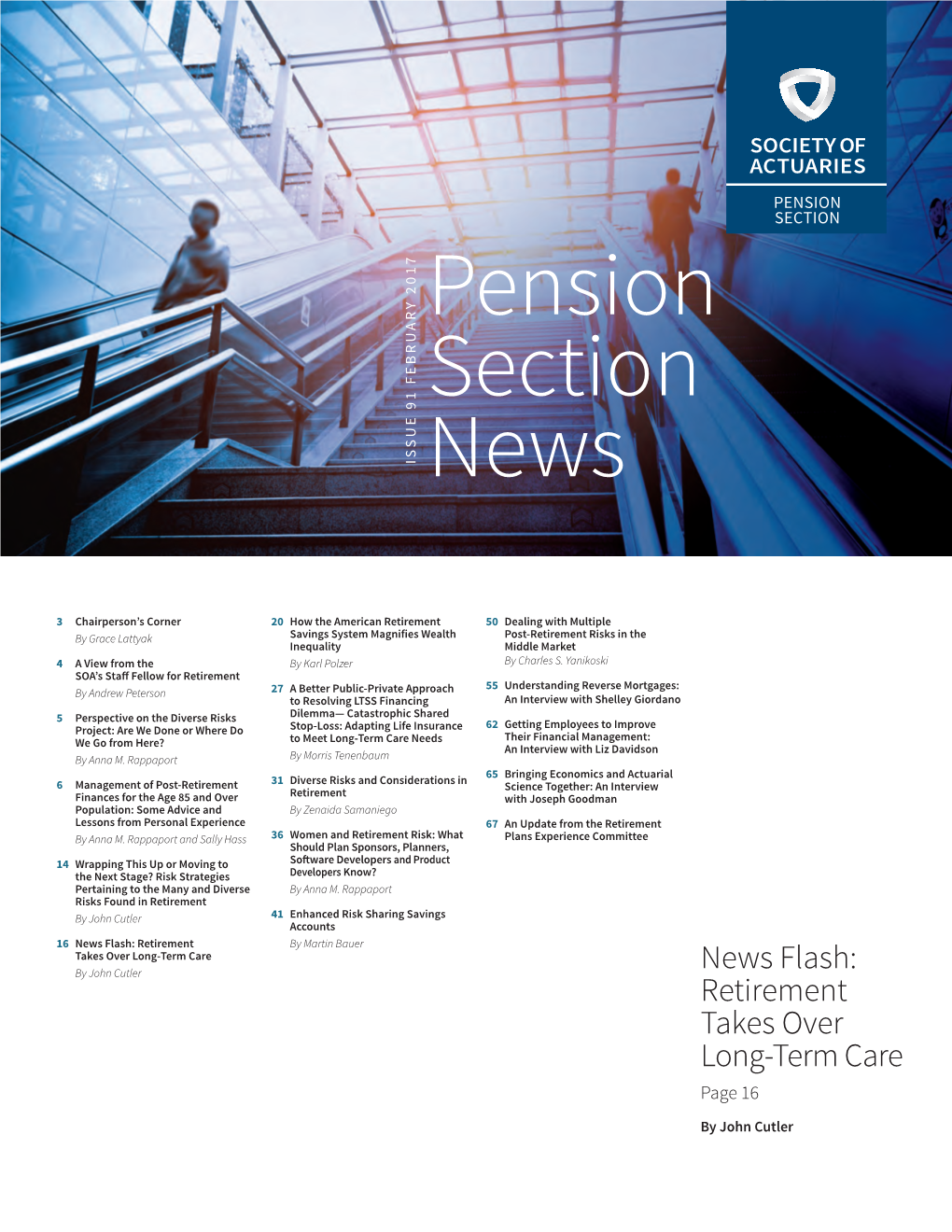 Pension Section News, Issue 91, May 2017