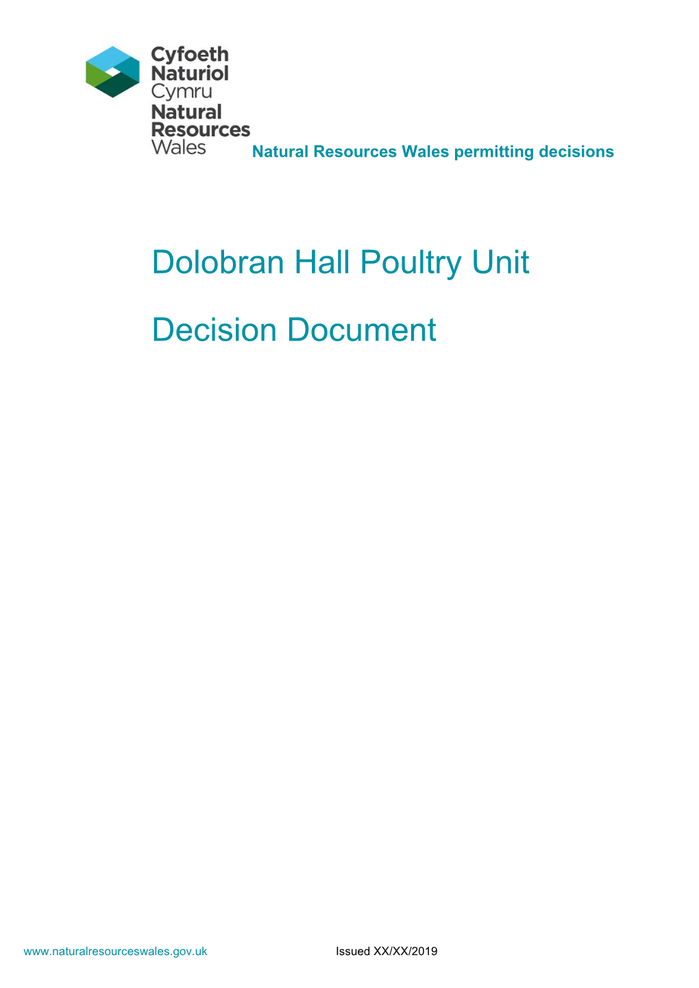 Dolobran Hall Poultry Unit Decision Document