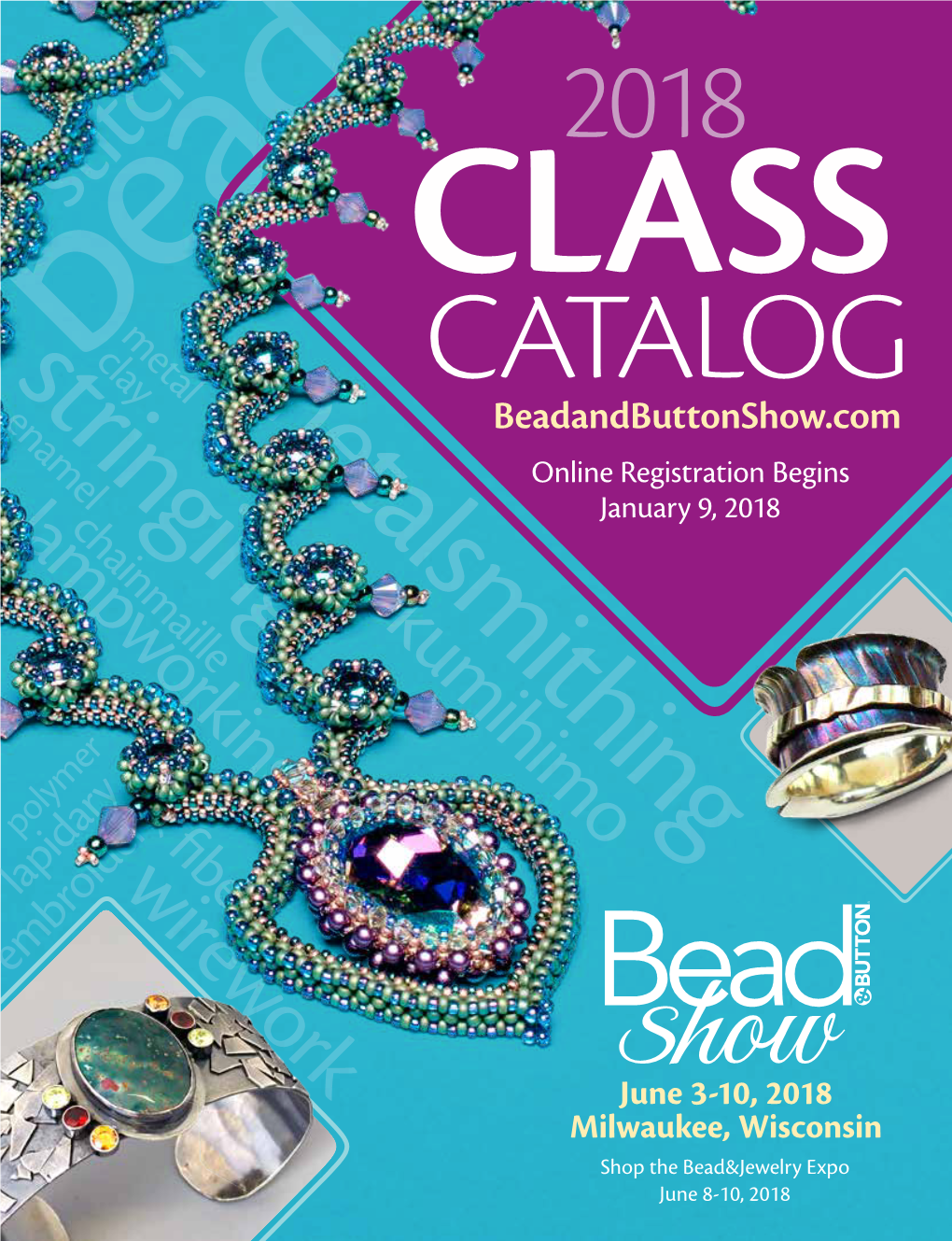 Beadandbuttonshow.Com Online Registration Begins January 9, 2018