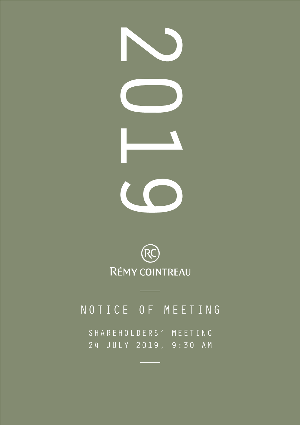 Notice of Meeting