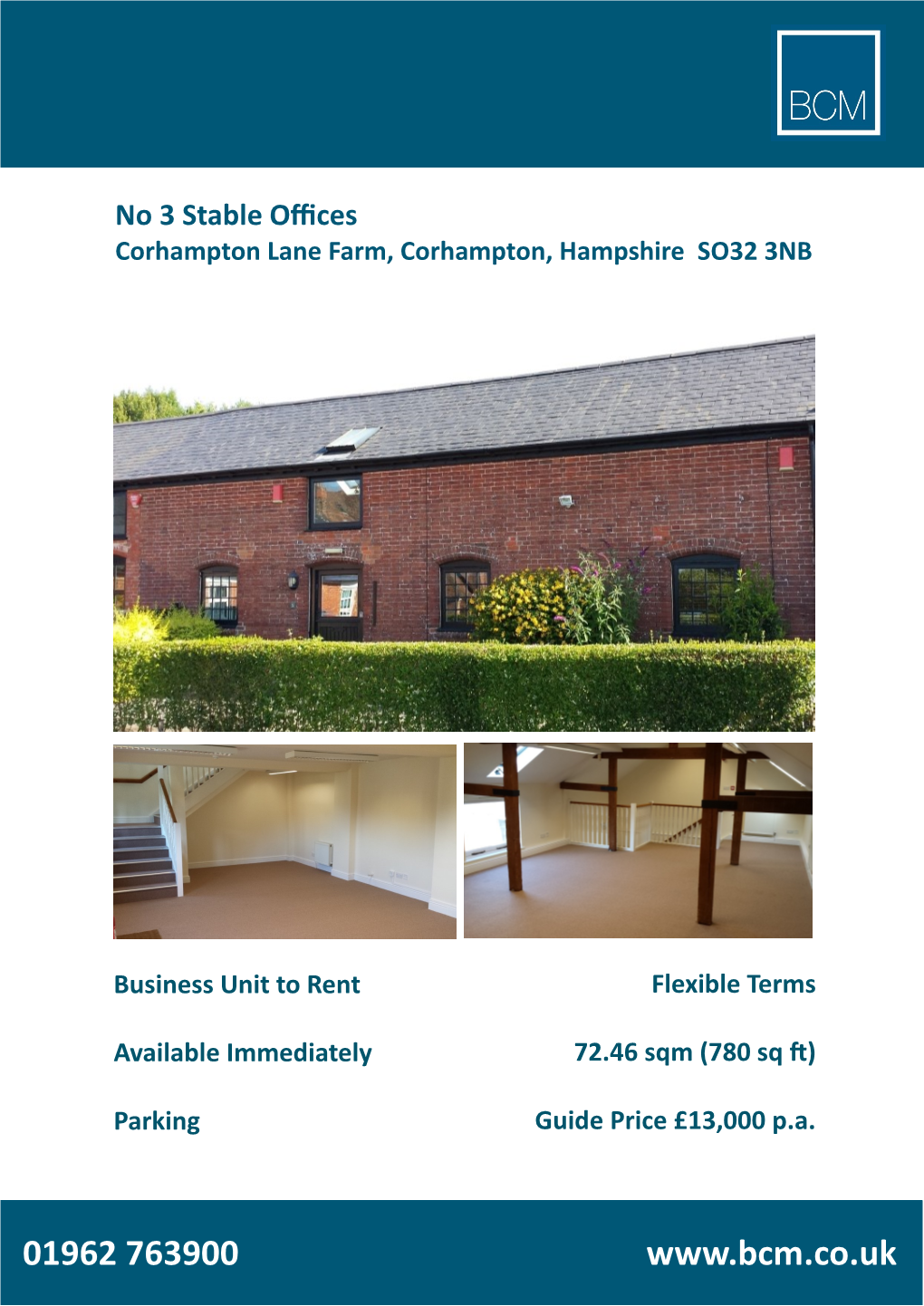 No 3 Stable Offices Corhampton Lane Farm, Corhampton, Hampshire SO32 3NB