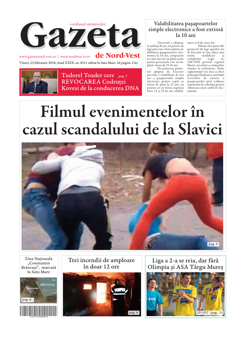 Filmul Evenimentelor În Cazul Scandalului De La Slavici