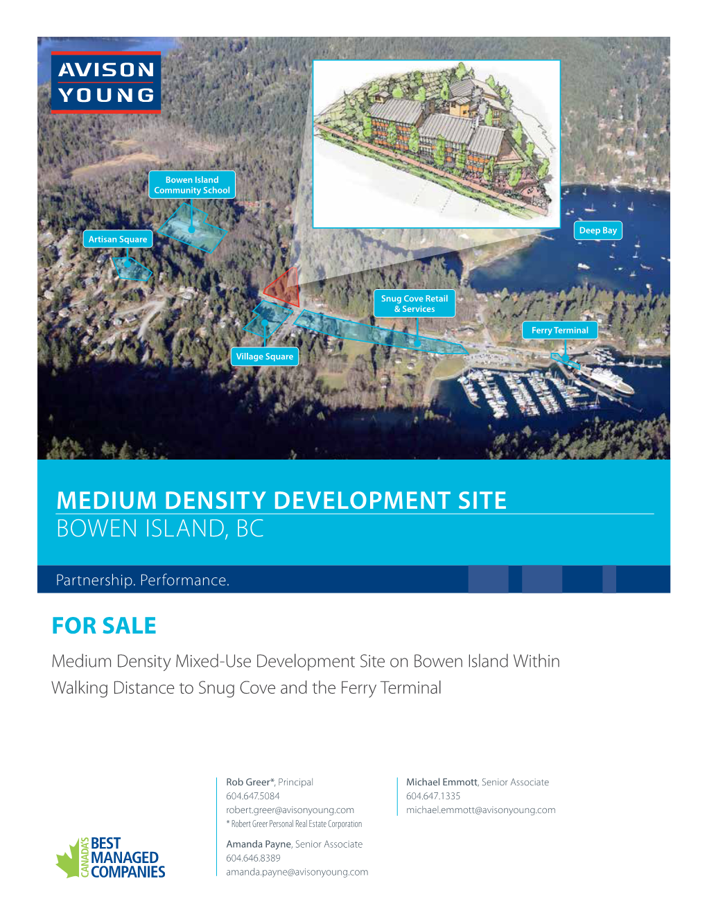 Medium Density Development Site Bowen Island, BC