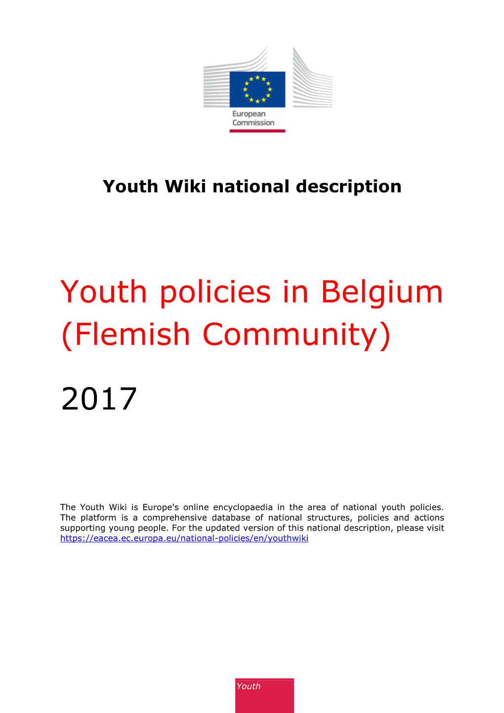 Youth Policies in Belgium (Flemish Community)