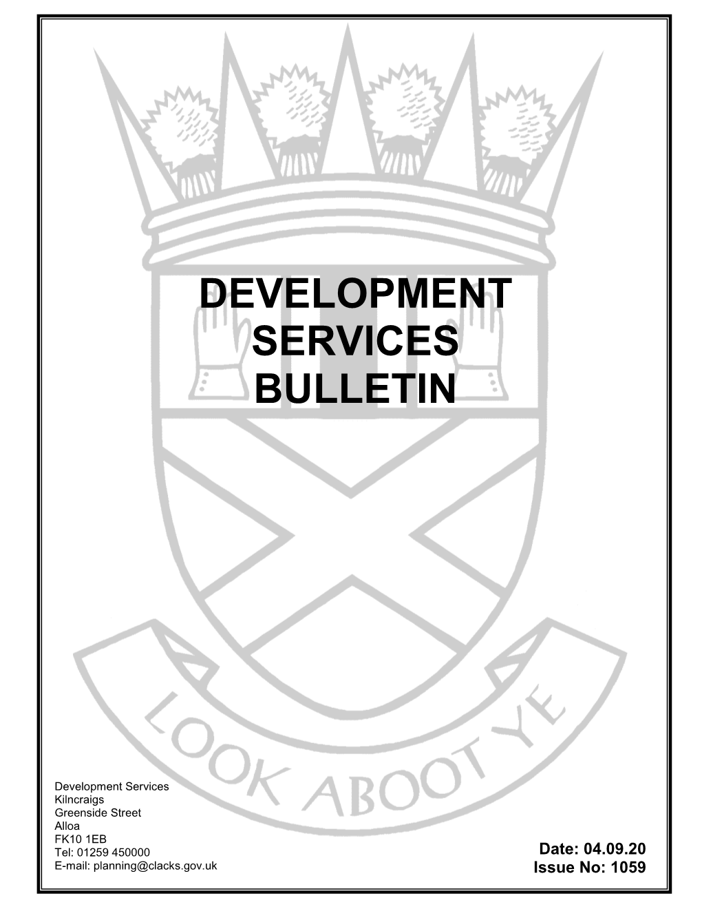 Development Services Bulletin