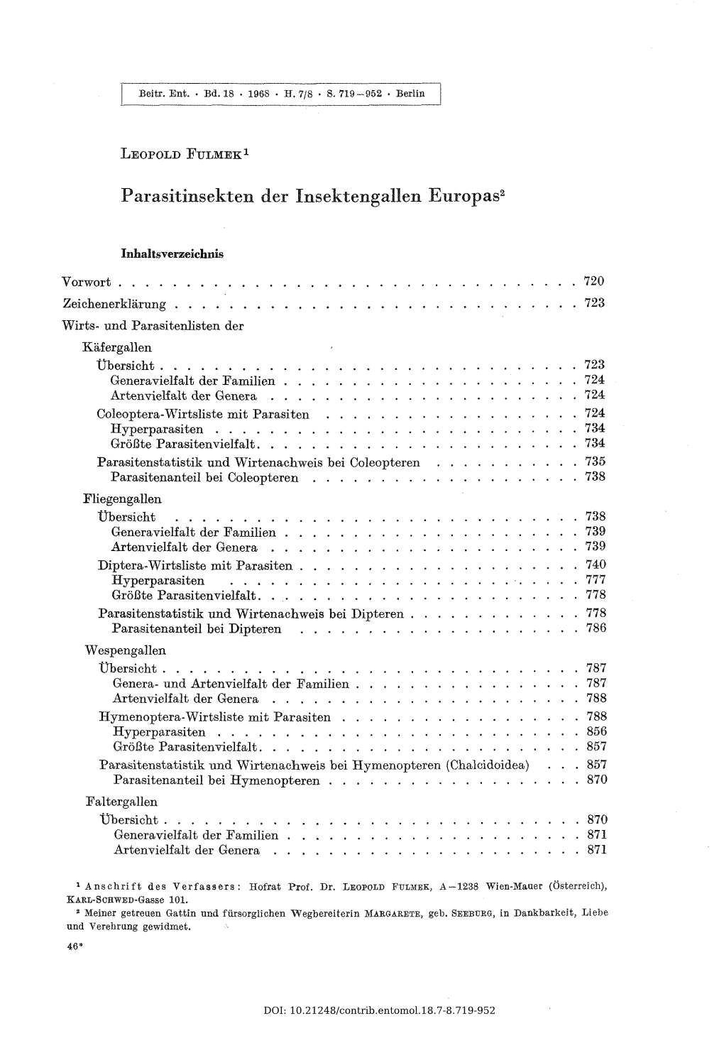 Parasitinsekten Der Insektengallen Europas2