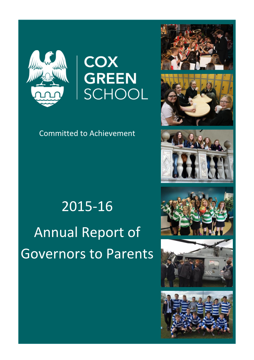 2015-16 Annual Report of Governors to Parents
