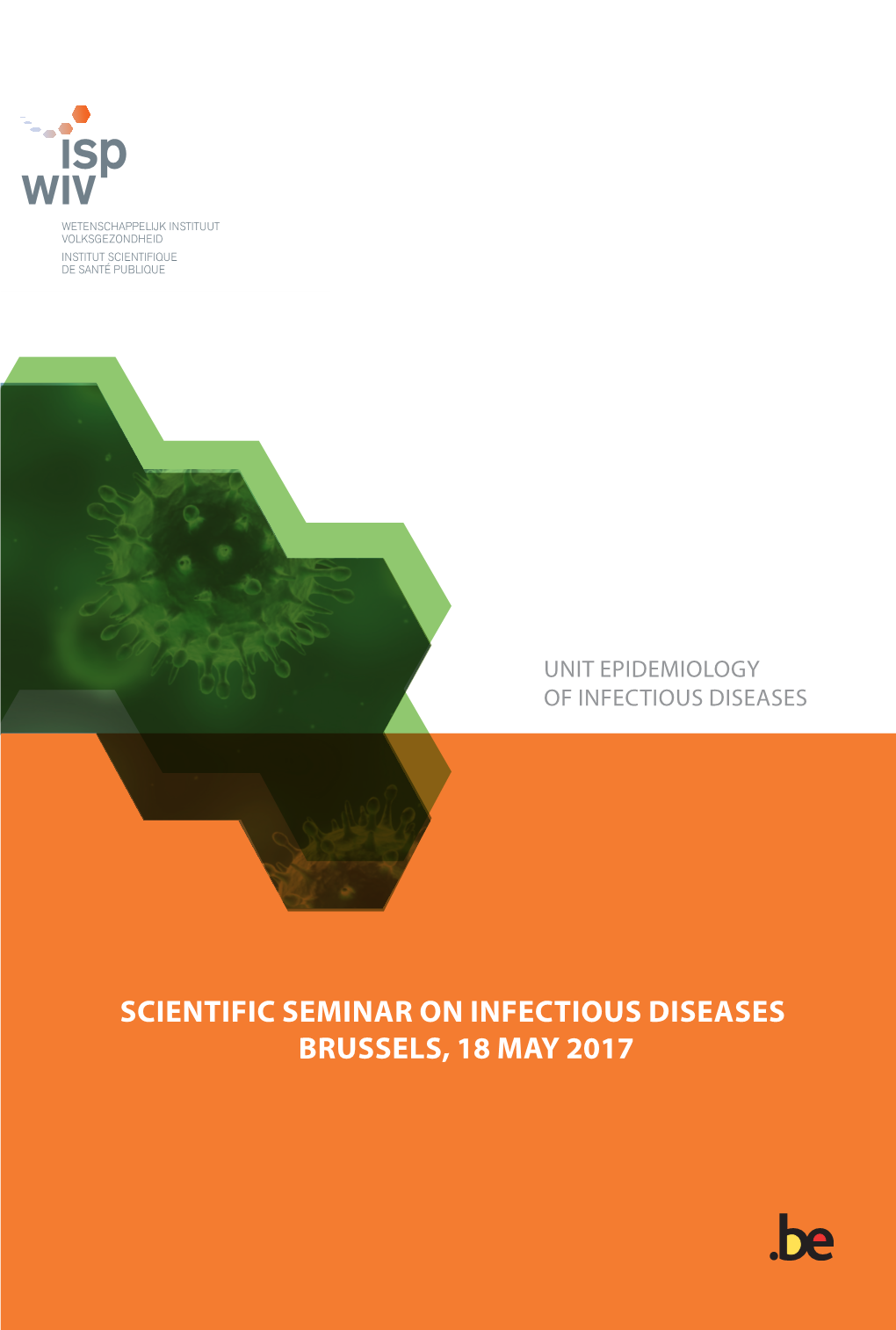 Scientific Seminar on Infectious Diseases Brussels, 18 May 2017