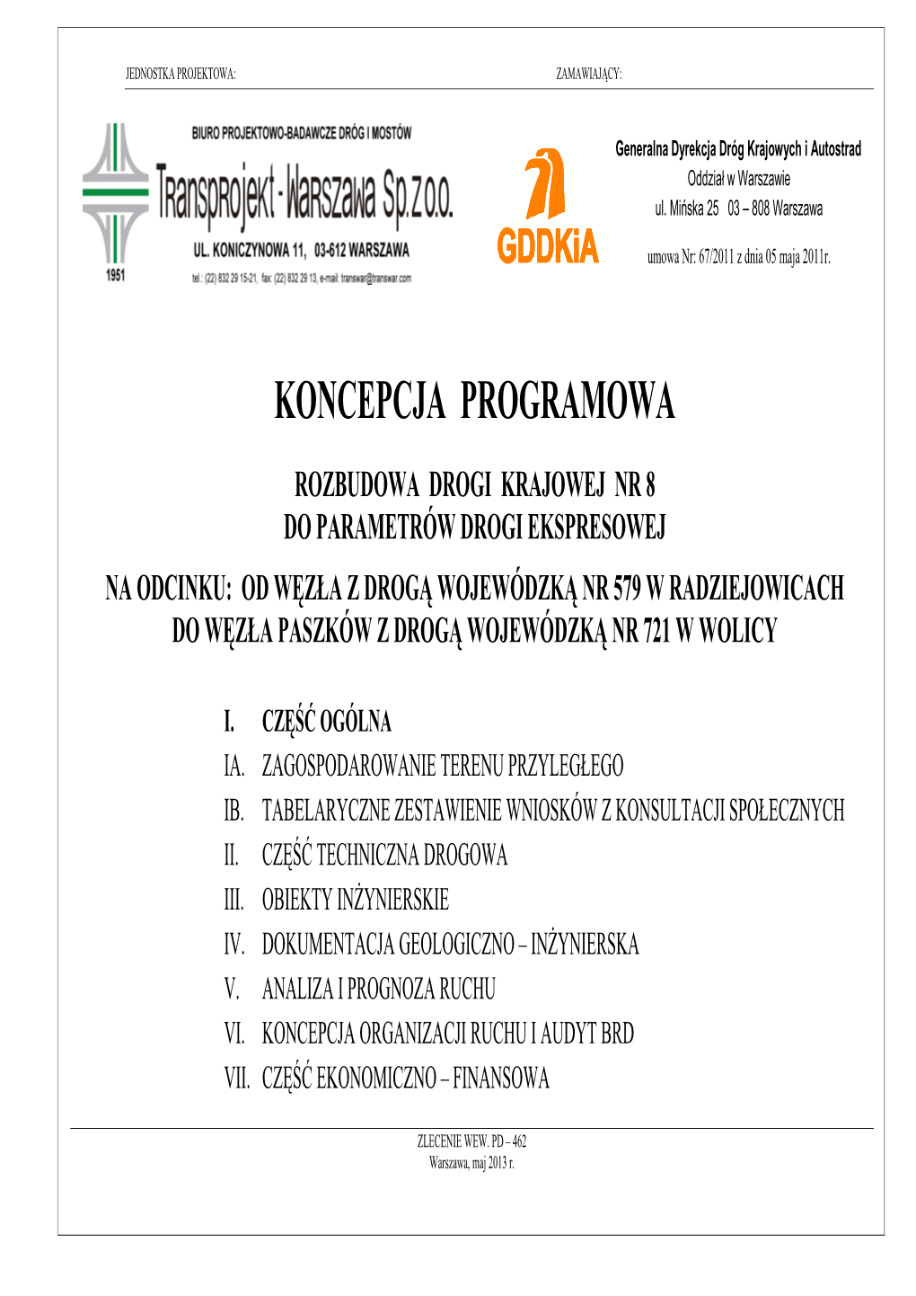 Koncepcja Programowa