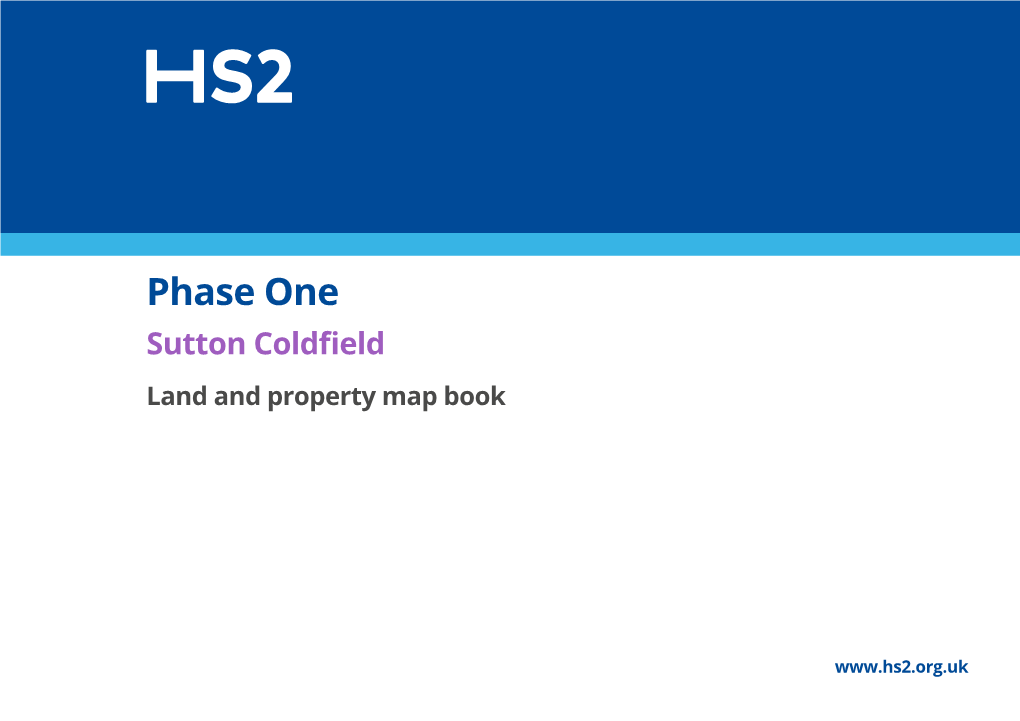Sutton Coldfield, Phase