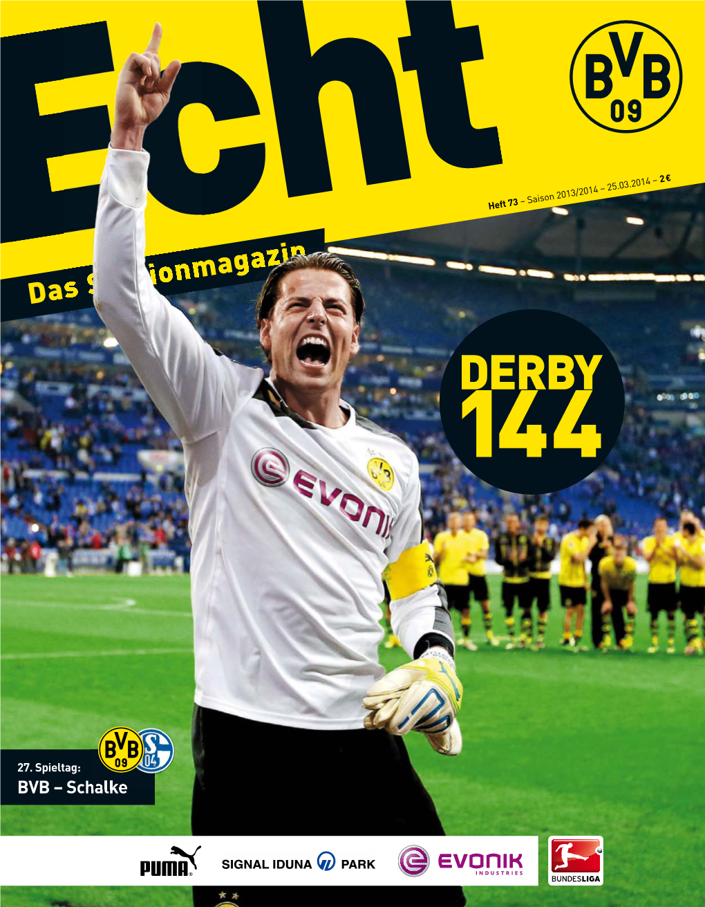 Das Stadionmagazin DERBY 144