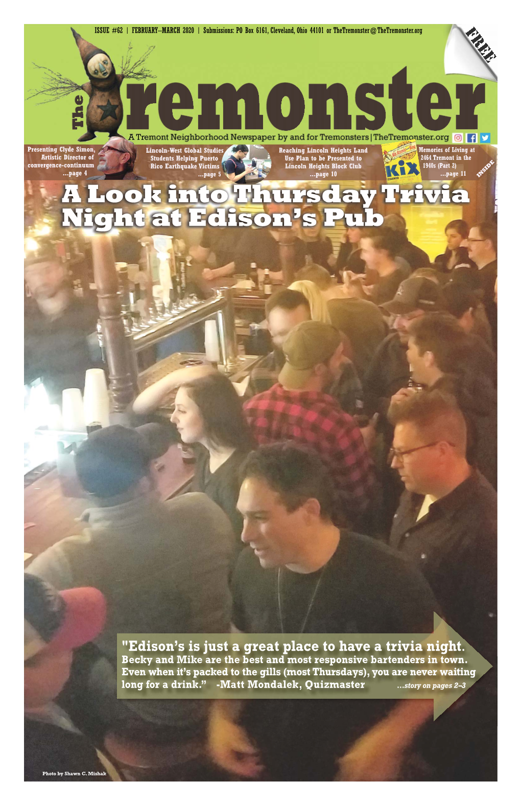A Look Into Thursday Trivia Night at Edison's