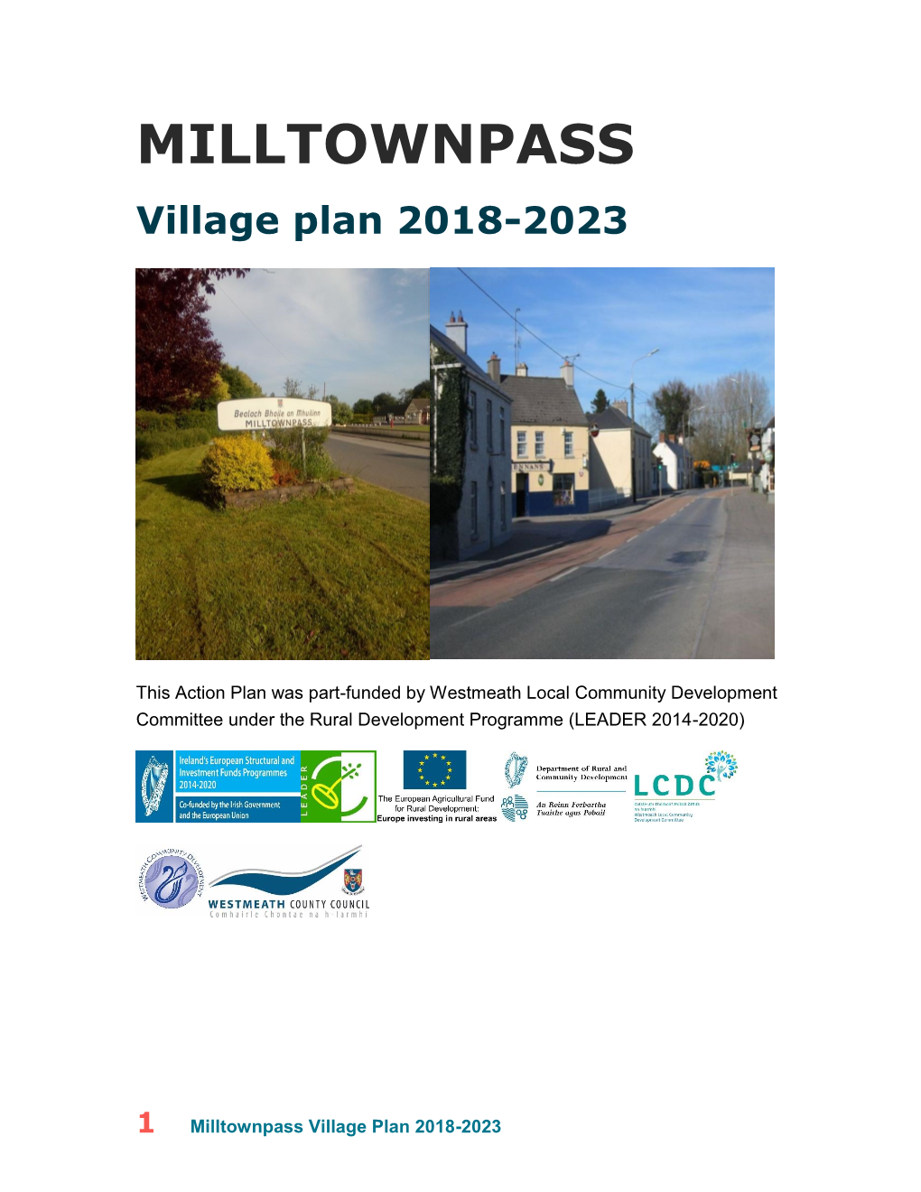 MILLTOWNPASS Village Plan 2018-2023