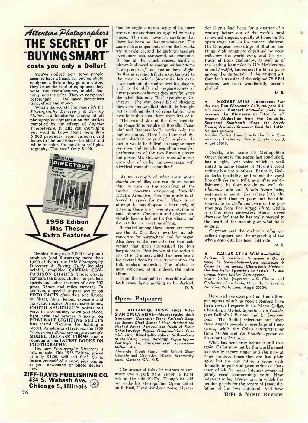 Hifi & Music Review June 1958