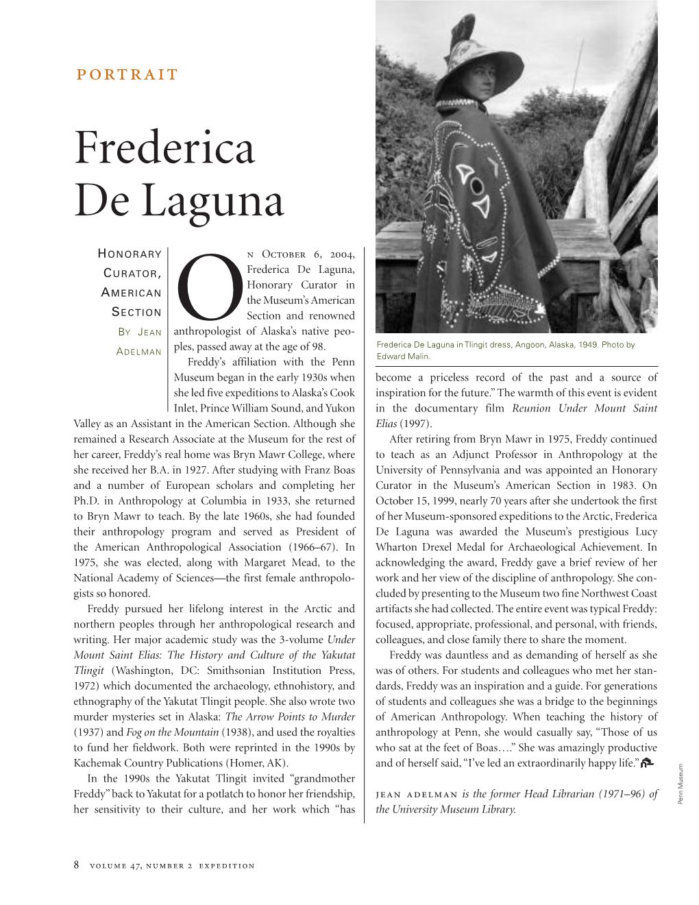 Frederica De Laguna