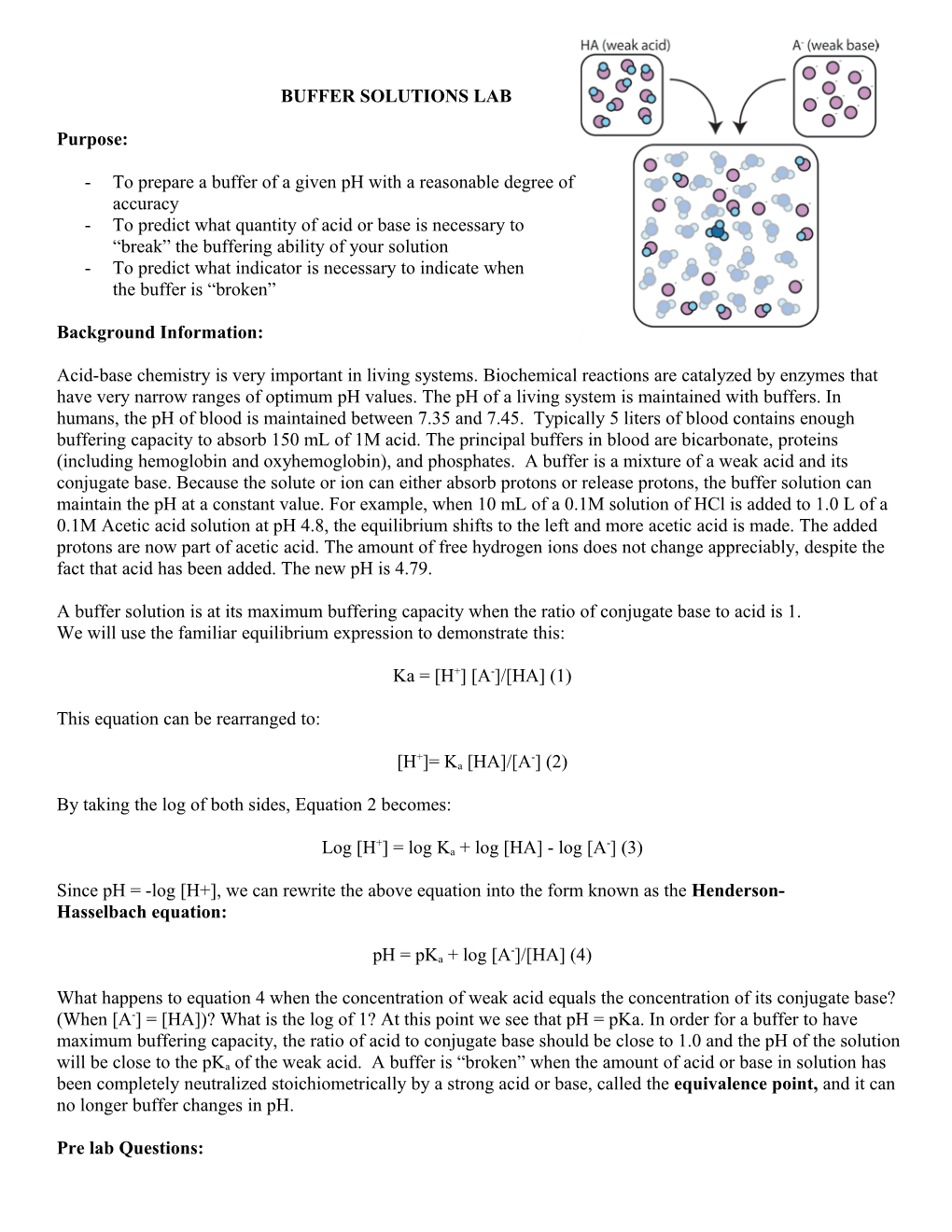 to Prepare a Buffer of a Given Ph with a Reasonable Degree of Accuracy