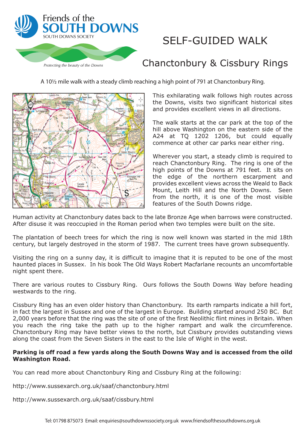 Chanctonbury and Cissbury Rings
