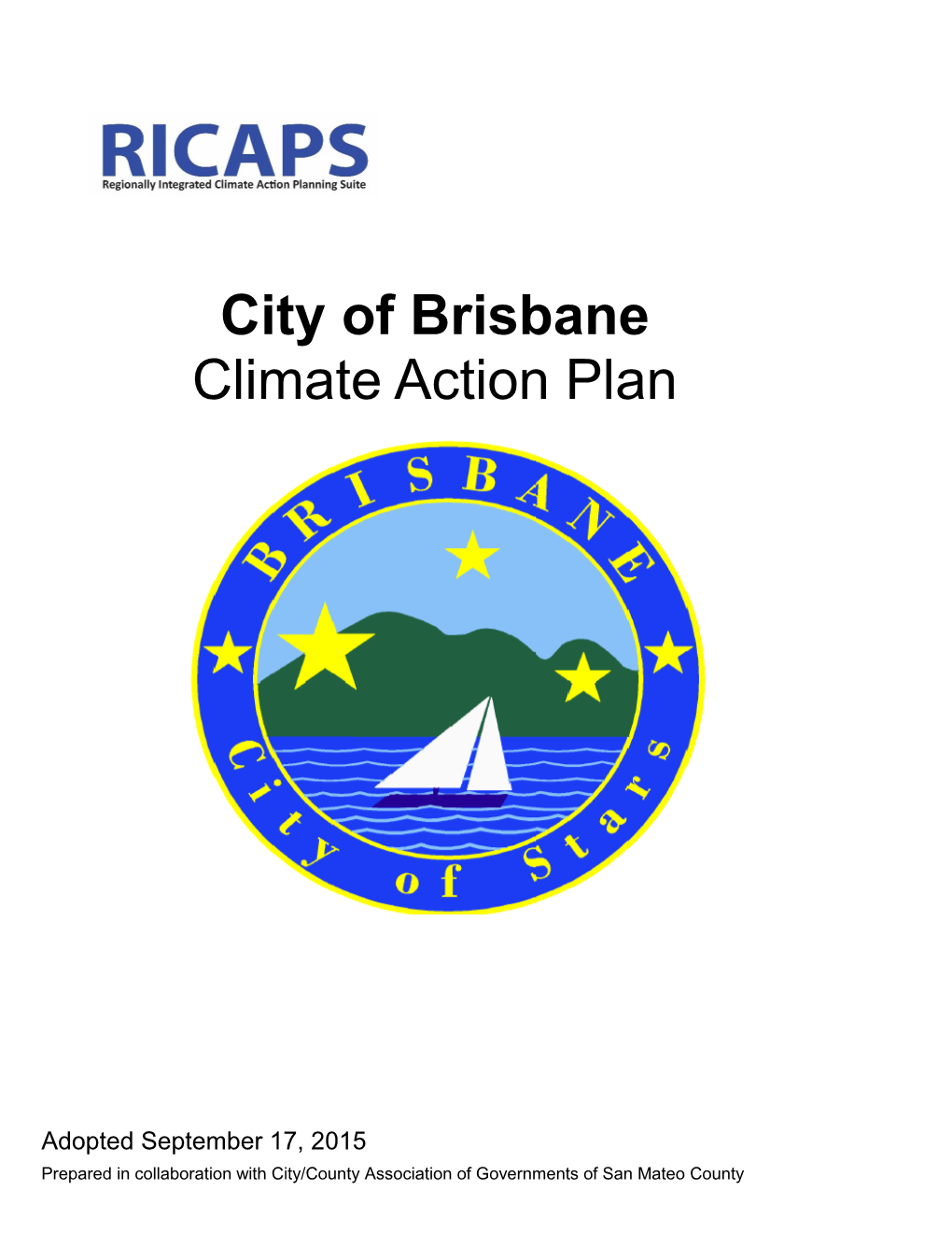 City of Brisbane Climate Action Plan