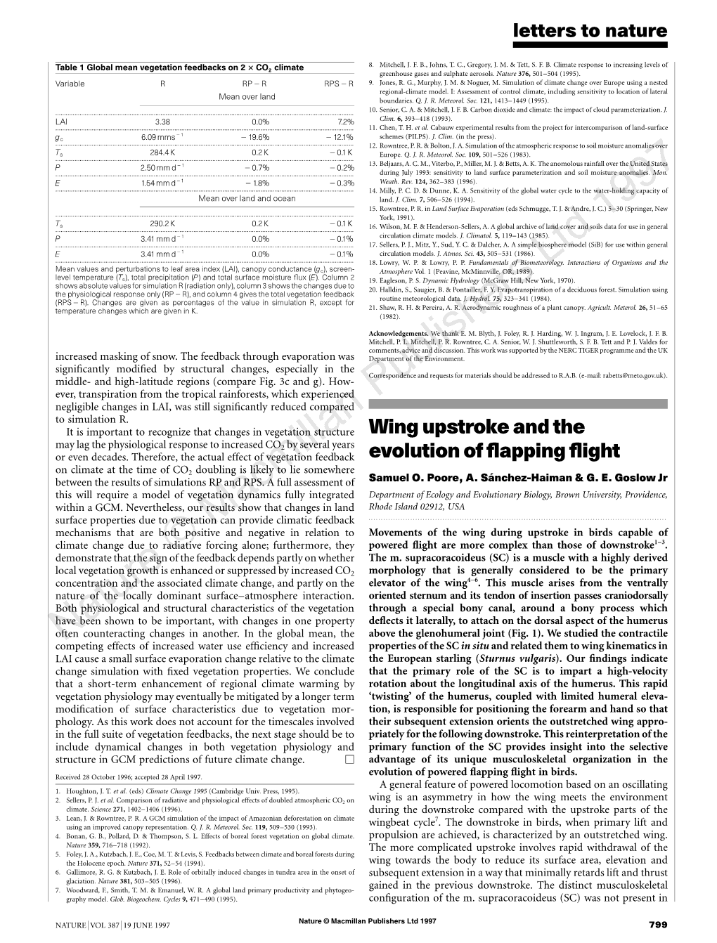 Wing Upstroke and the Evolution of Flapping Flight