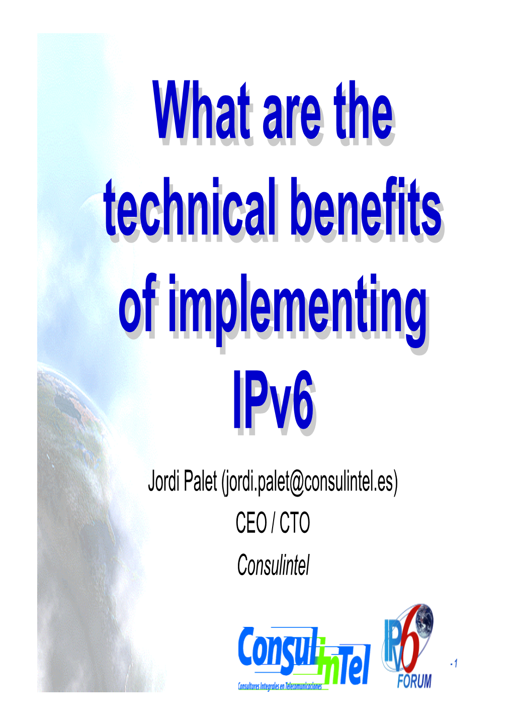 What Are the Technical Benefits of Implementing Ipv6