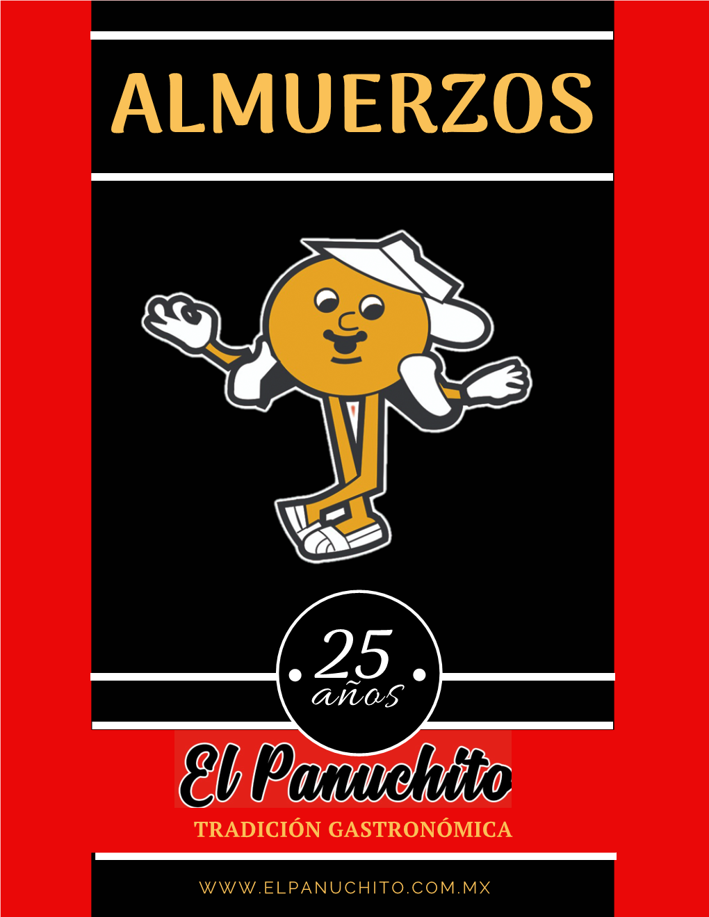 Menú Almuerzos El Panuchito 2021