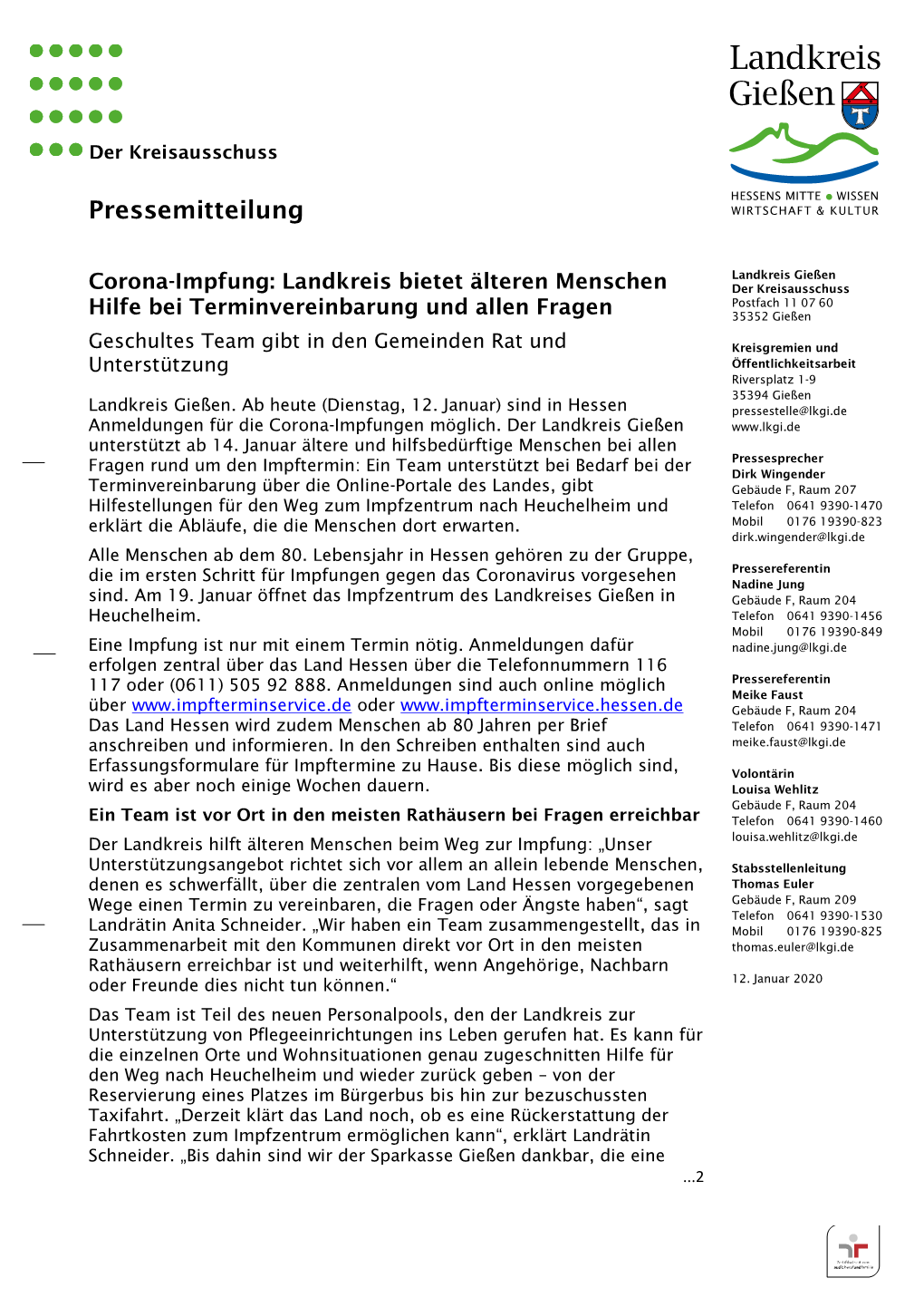 Pressemitteilung