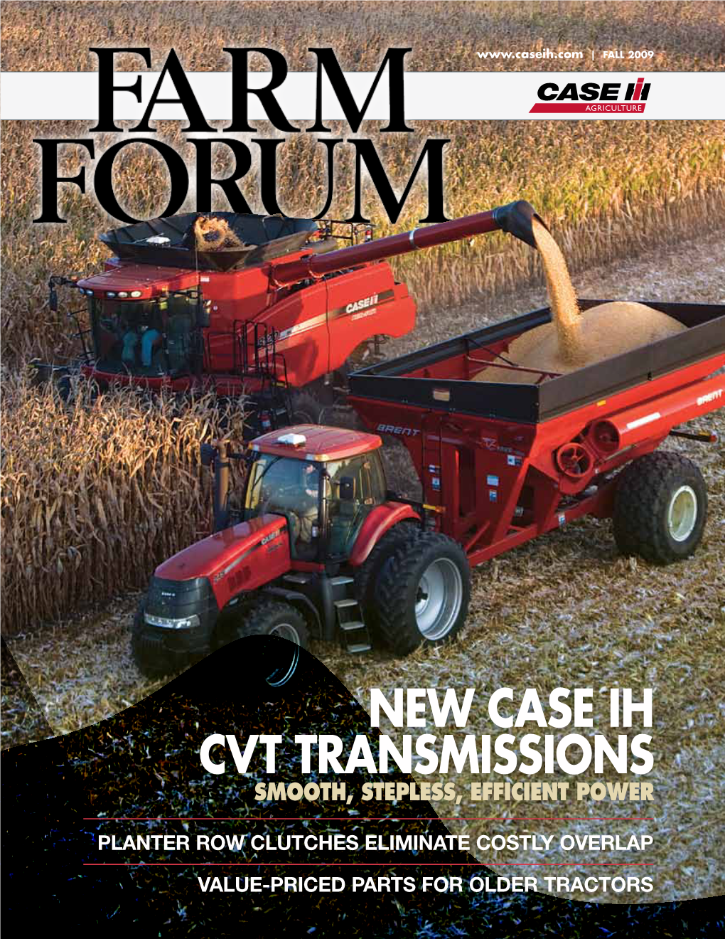 New Case IH CVT Transmissions Smooth, Stepless, Efficient Power