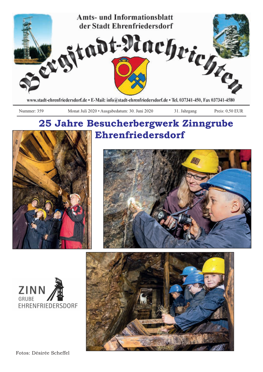 25 Jahre Besucherbergwerk Zinngrube Ehrenfriedersdorf