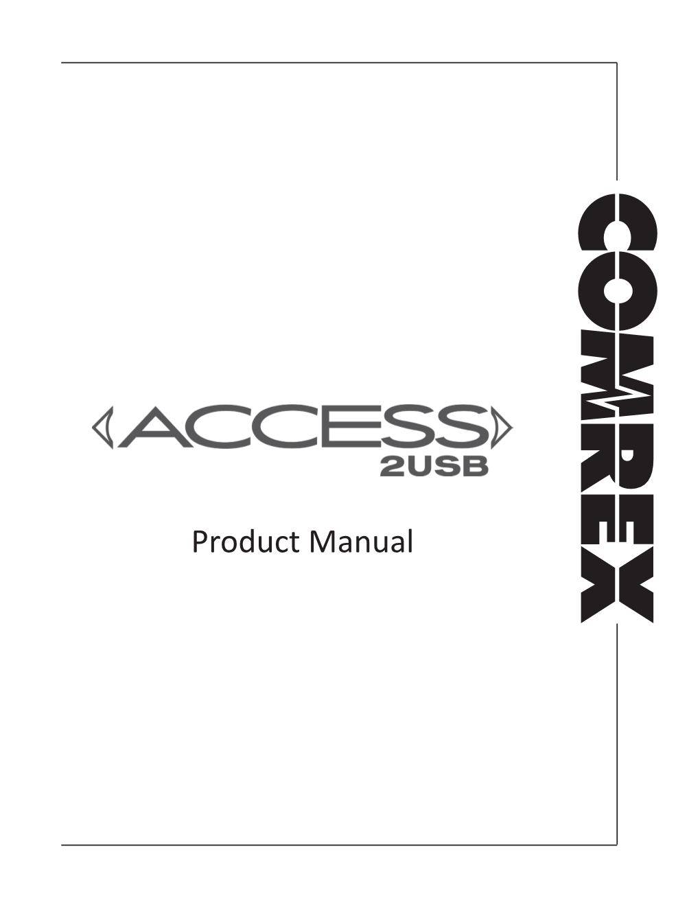 ACCESS Portable 2USB Manual