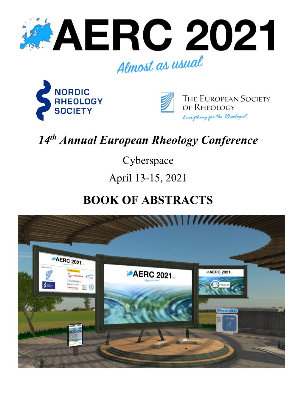 14Th Annual European Rheology Conference BOOK of ABSTRACTS