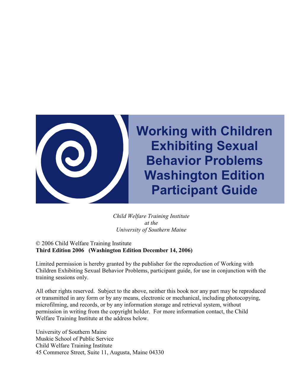 Intervening with Sexual Behavior Problems